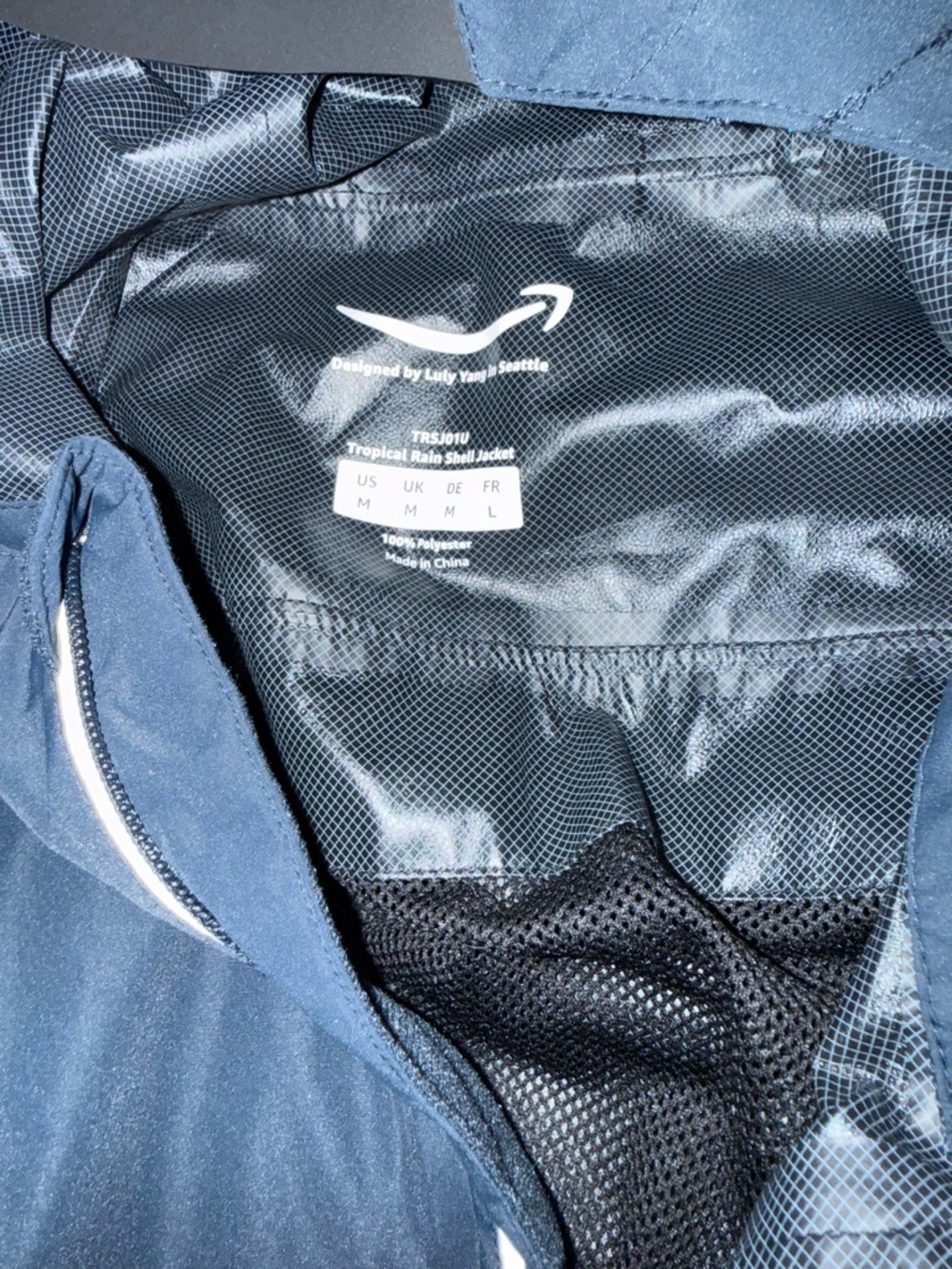 Amazon Employee Rain Shell Jacket